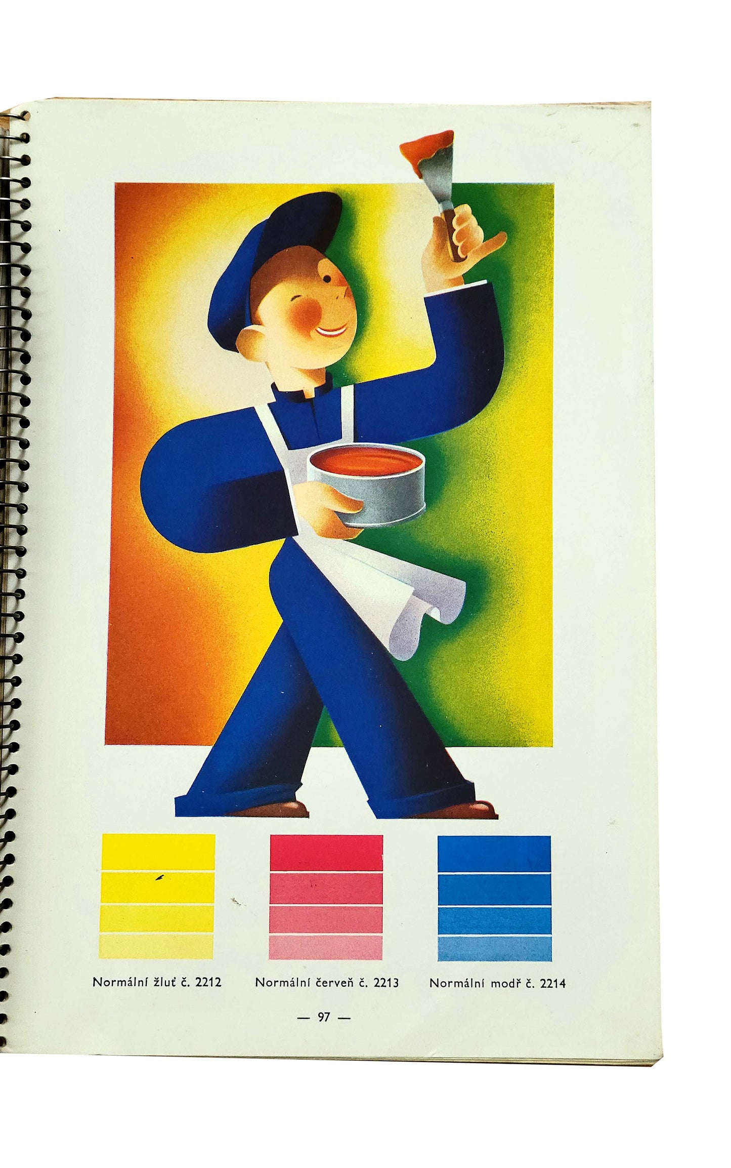 CZECH PRINTING INK TRADE CATALOGUE