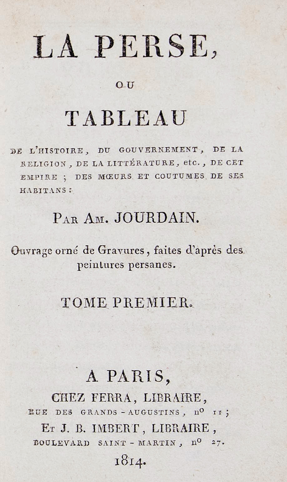 Amable Louis Marie Michel Brèchillet JOURDAIN